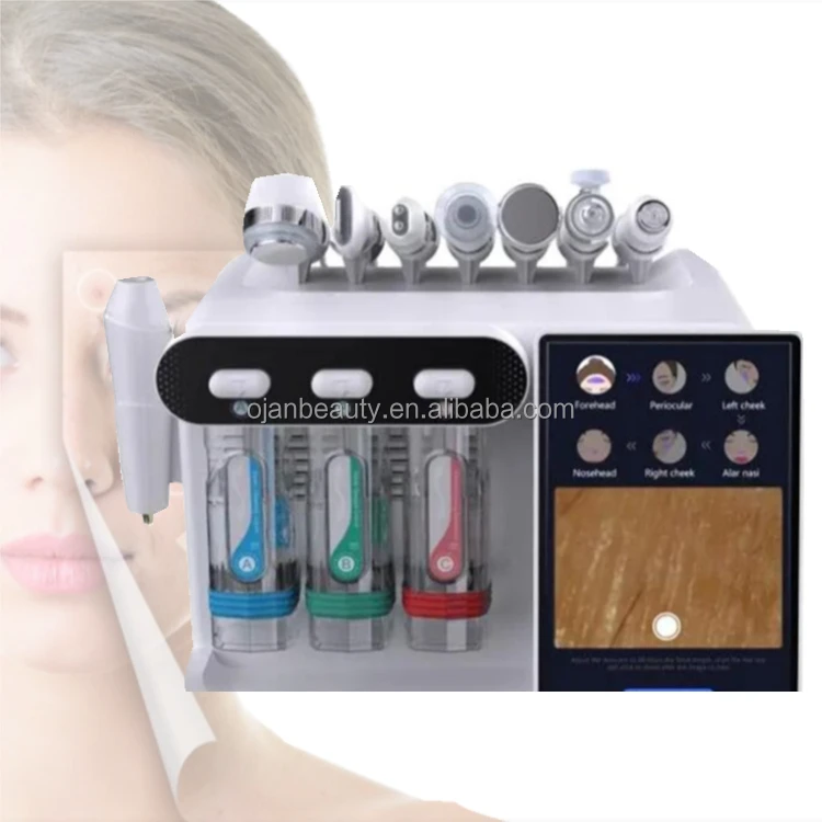8 In 1 Hydrodermabrasion Aqua Peeling Dermabrasion Microdermabrasion Hydro Master Beauty Dermabrasion Facial Machine