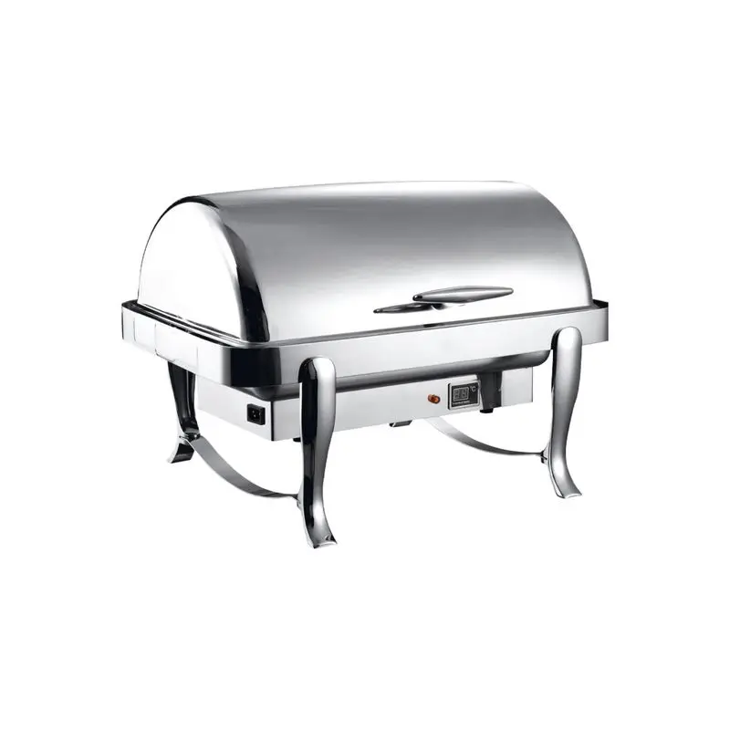 Oem Factory Buffet Chafing Dish Cafeteria Food Warmer Without Show Window
