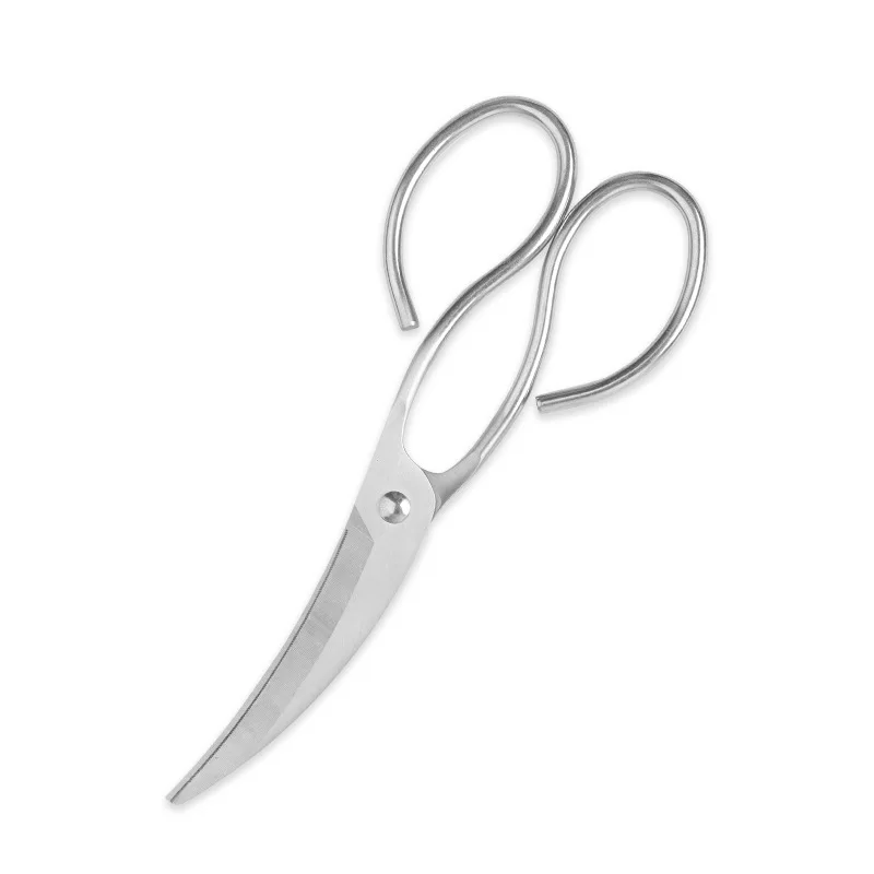 Kingwise new product ideas stainless steel kitchen scissor shears multifunctional korean barbecue kitchen scissors