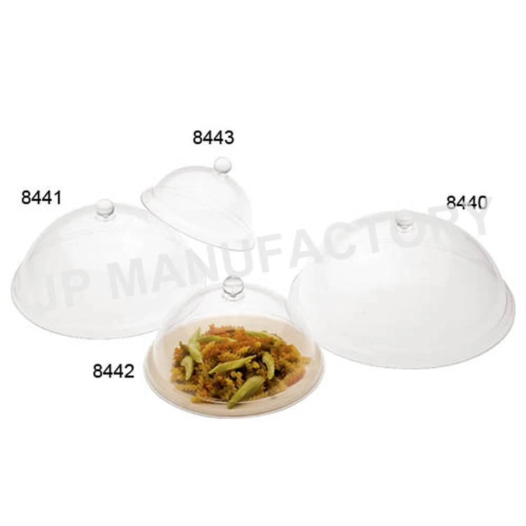 
13.5 inch Cake Food Preservation Cover Kitchen Food Cover Round Dome Clear Hard Plastic Cover 
