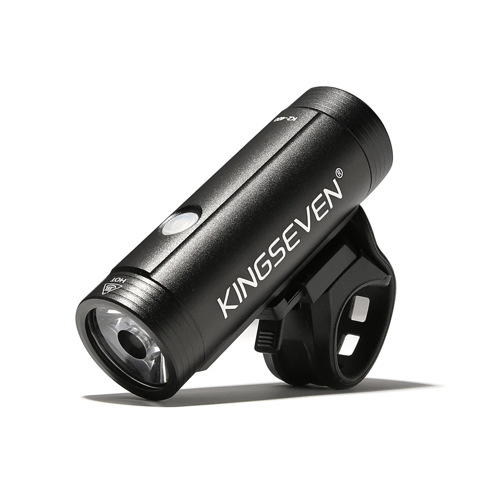 Фонарь для велосипеда KINGSEVEN ультралегкий передний светодиодный с защитой от дождя зарядка через USB