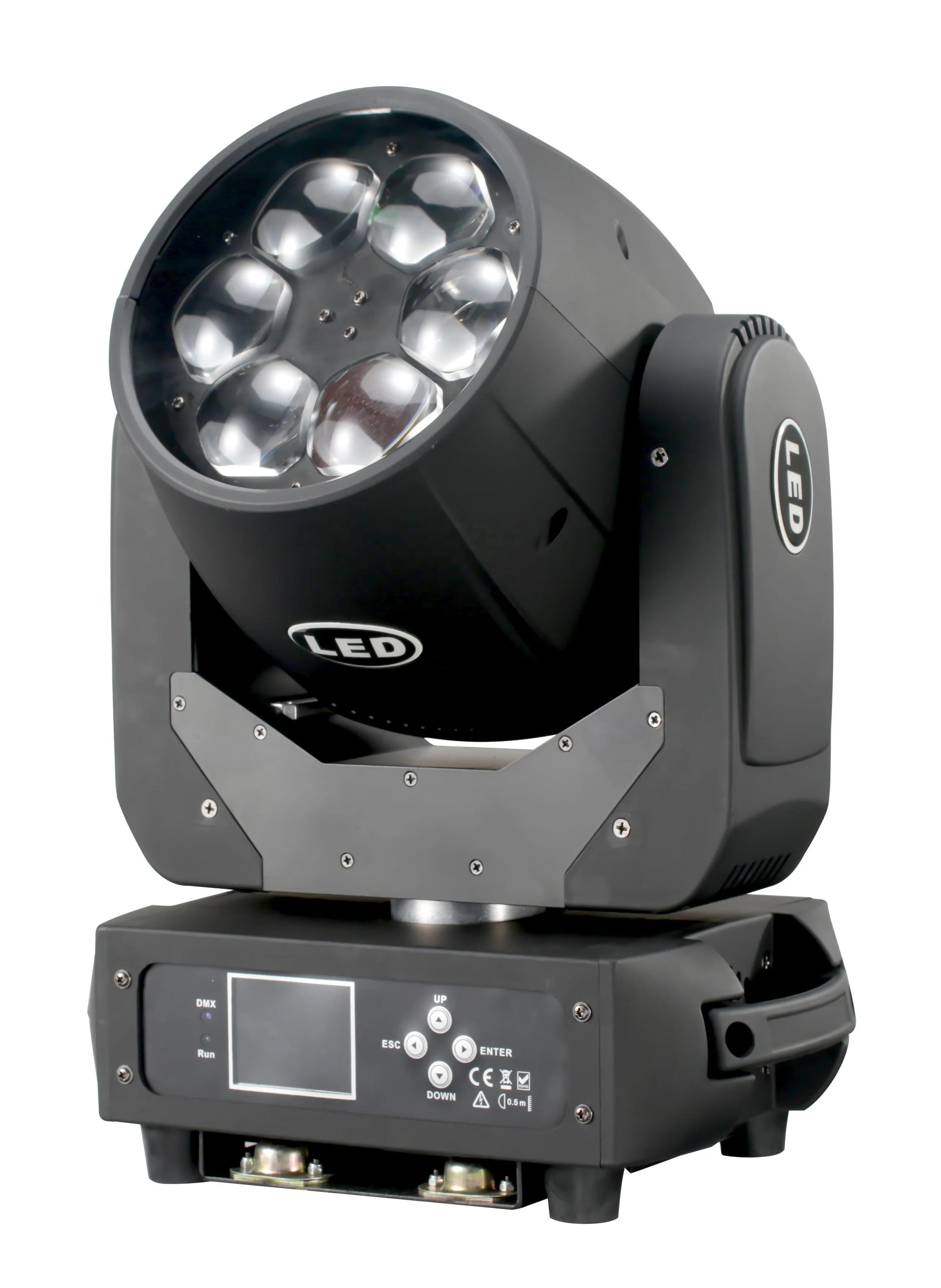 Bee eye LED 6*40W 4-in-1 RGBW beam wash zoom moving head stage light for Party Disco