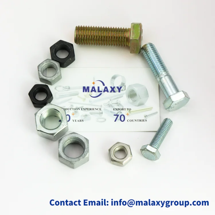 Malaxy A2-70 A4-80 DIN933 stainless steel hex screw bolt