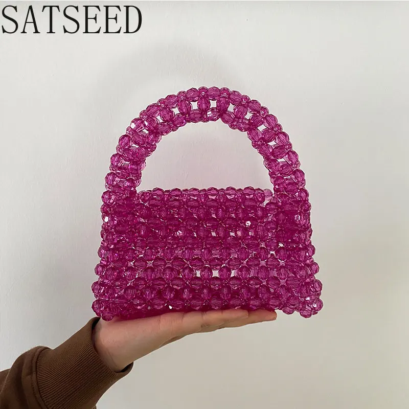 Crystal Clutch Banquet Party Evening Handbag Summer Beaded Customized Ladies Purses Luxury Designer Female Bag for Women Fashion