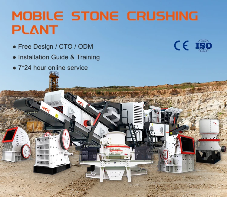 Combined Mobile Concrete Crushing Machine Price Mobile Aggregate Crusher And Screening Plant