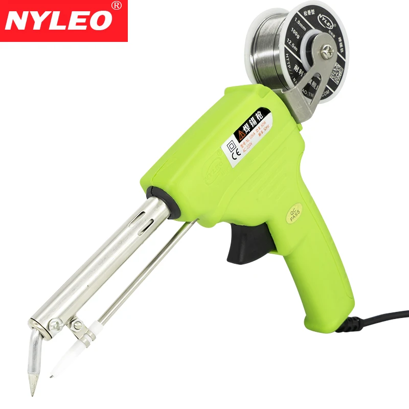 NL-160A 220V  Automatically Send Tin Soldering Iron Gun 60W Electric Soldering Irons Kit  for Welding Circuit Board