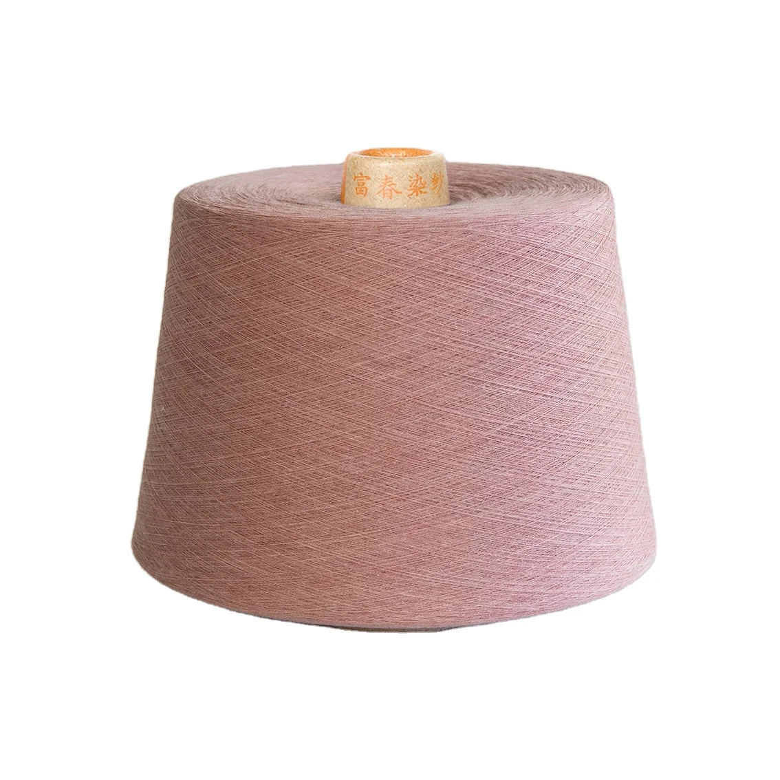 Dyed Melange yarn 100% cotton  carded  Ne32/1 yarn for socks