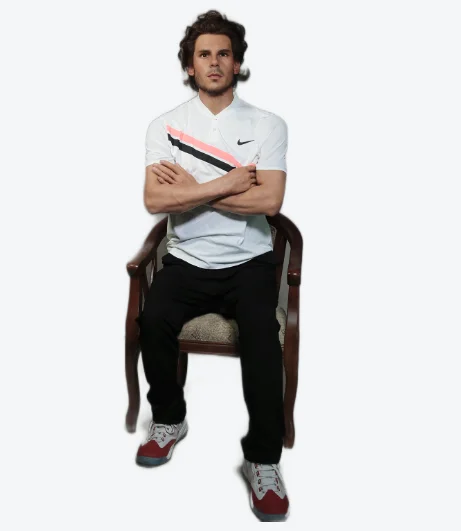 Spanish Professional Tennis Player Life Size Wax Figure For Sale