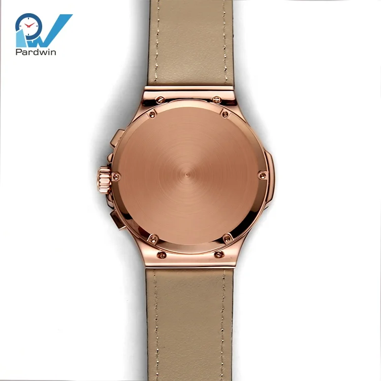 Automatic watch for men luxury Wristwatch Custom Chronograph Stainless Steel Watch MIYOTA Round Analog Pin Buckle CN;GUA