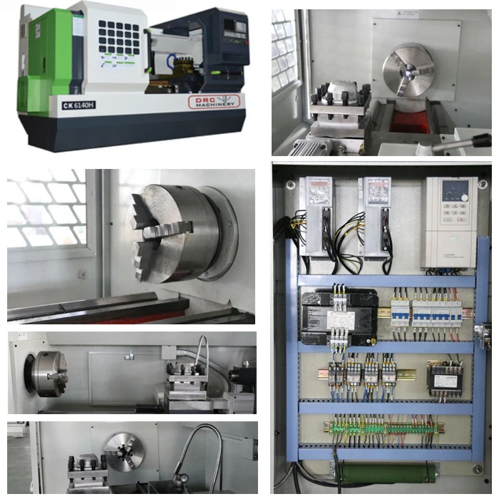 3 кулачковый патрон токарный станок с ЧПУ с 3 Осями
