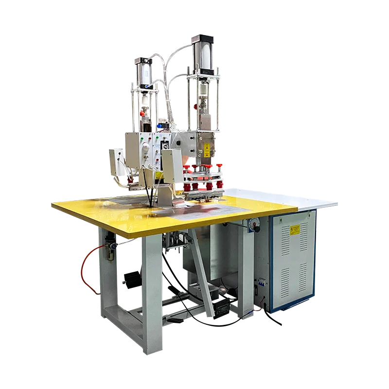 pedestal high frequency stretching ceiling welding machine