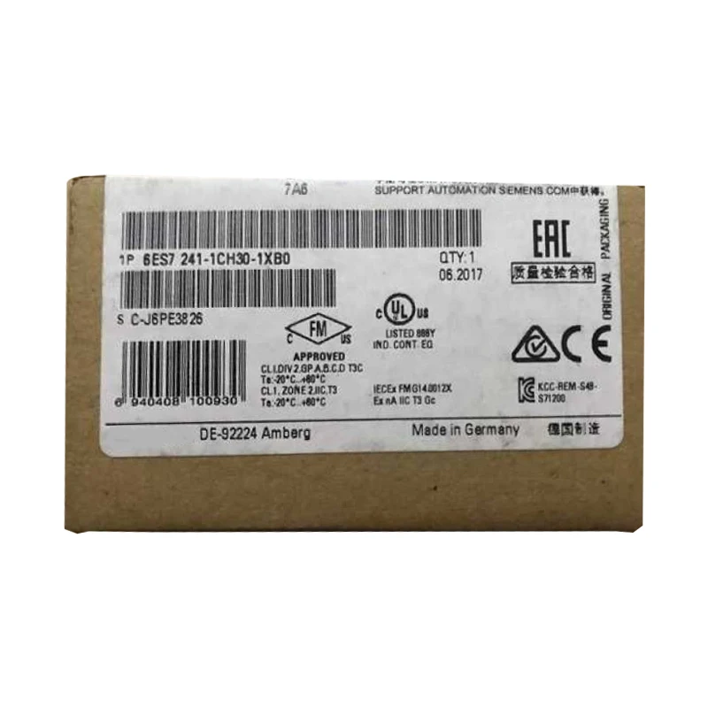 Gold Seller 6ES7241-1CH30-1XBO PLC Controller Brand New Original Spot Plc Programming Controller