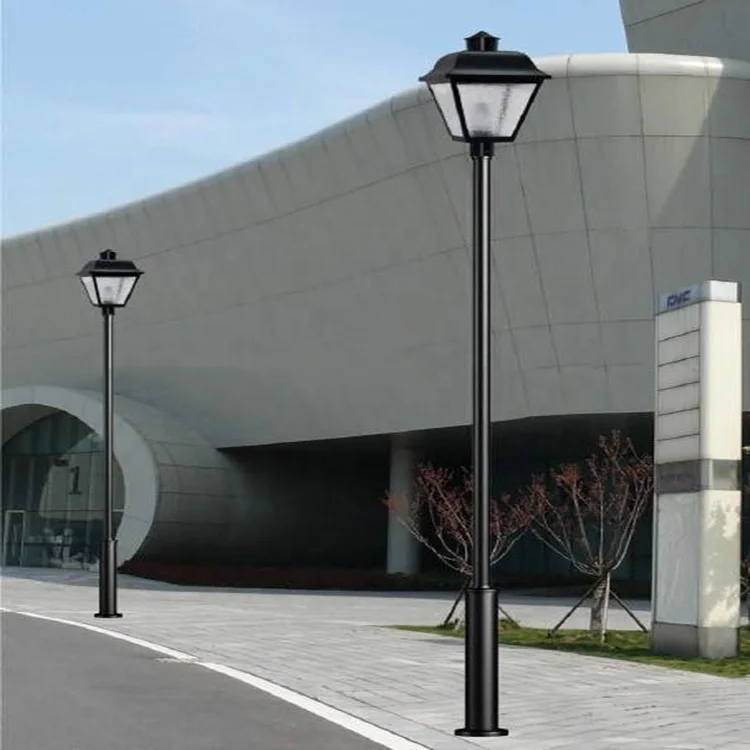 High quality waterproof led garden bollard pole light