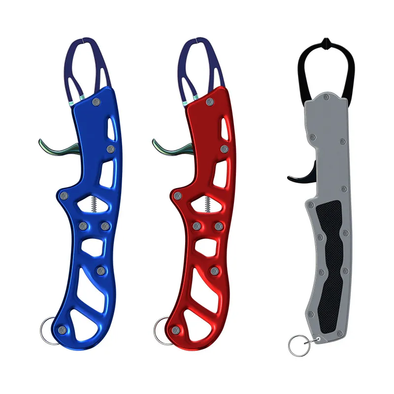 CWFA02 Fishing Pliers Aluminum Alloy Tools Line Cutter Multi functional Knot Scissors Hook Remover Fishing Grip