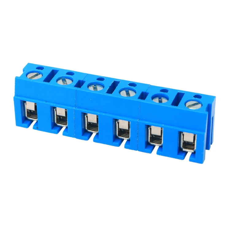7.5mm pitch 2pin/3pin PCB screw terminal block connector 180 degree clamp connector brass JM300-7.5