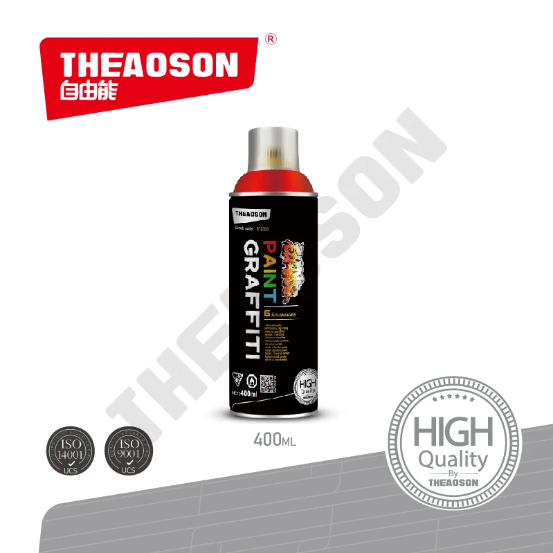 THEAOSON wholesale all colors graffiti spray paint airless compressor graffiti spray paint
