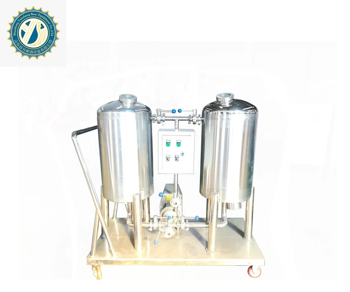 Система очистки cips CIP 100 л для пивоваренных резервуаров