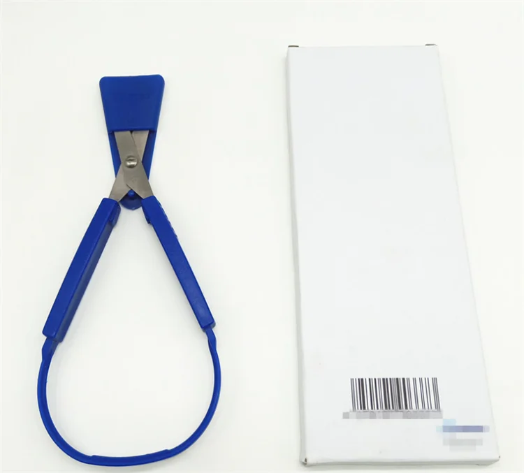  Детские Пружинные легко захватывающие петли ручки ножницы с пластиковой ручкой