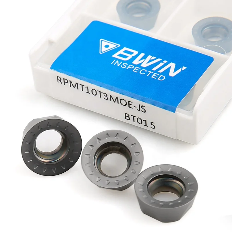 Milling Cutter Inserto Rpmt1204 Moe Cermet 1204Mo Turning Tool Holder Indexable Face Milling Insert Rpmt 1003 D 50 Rpmt 10 Yg 12