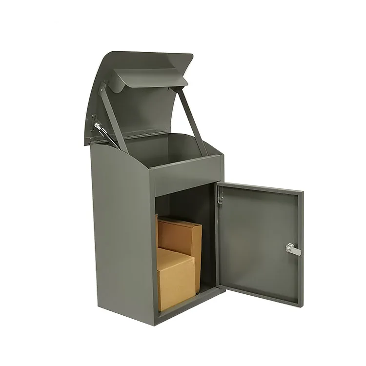 Manufacture Outdoor New Design  Wall Mounted Steel Waterproof Stainless Steel Metal Mail Letter Box