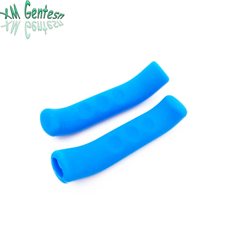 1Pair Nonslip Silicone Cycling Bike Brake Lever Grip Handle Cover Sleeve Soft Protector