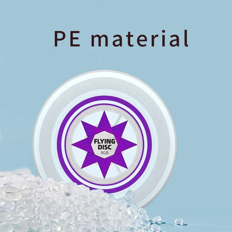 Rechargeable Flying Disc Type-c interface Led Flying Disc toy 8 lighting modes Led Outdoor Sports Frisbeed