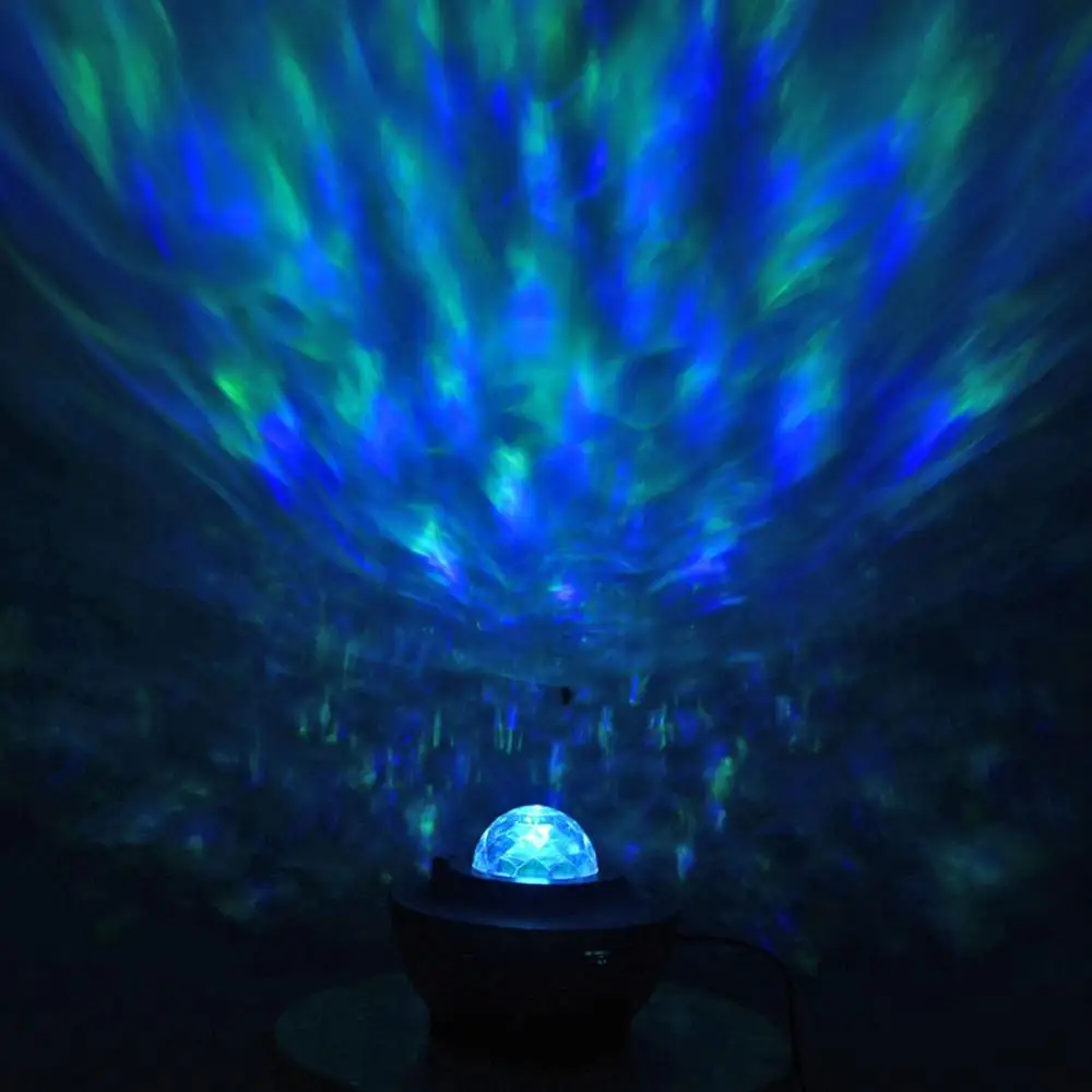 
Bedside Starry Star Projector Night Lamp Universe Star Sky Projector Lamp with Music Speaker 