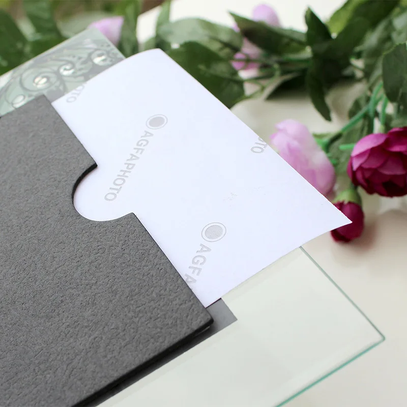 Mosaic Process Glass Edging Picture Frame Desk Crystal Glass Photo Frame