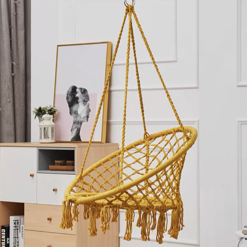 Indoor And Outdoor Portable Garden Camping Hammock Swing Rocking Chair