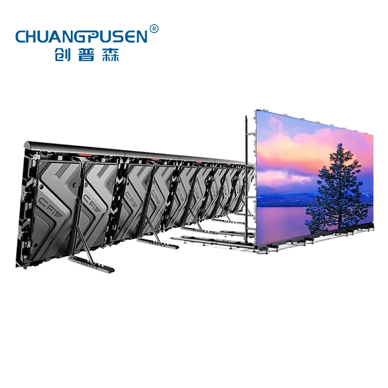 Full Color P2.6 P2.9 P3.91 P4.81 Seamless Splicing Rental LED Display Screen Cinema HD outdoor led advertising screen price