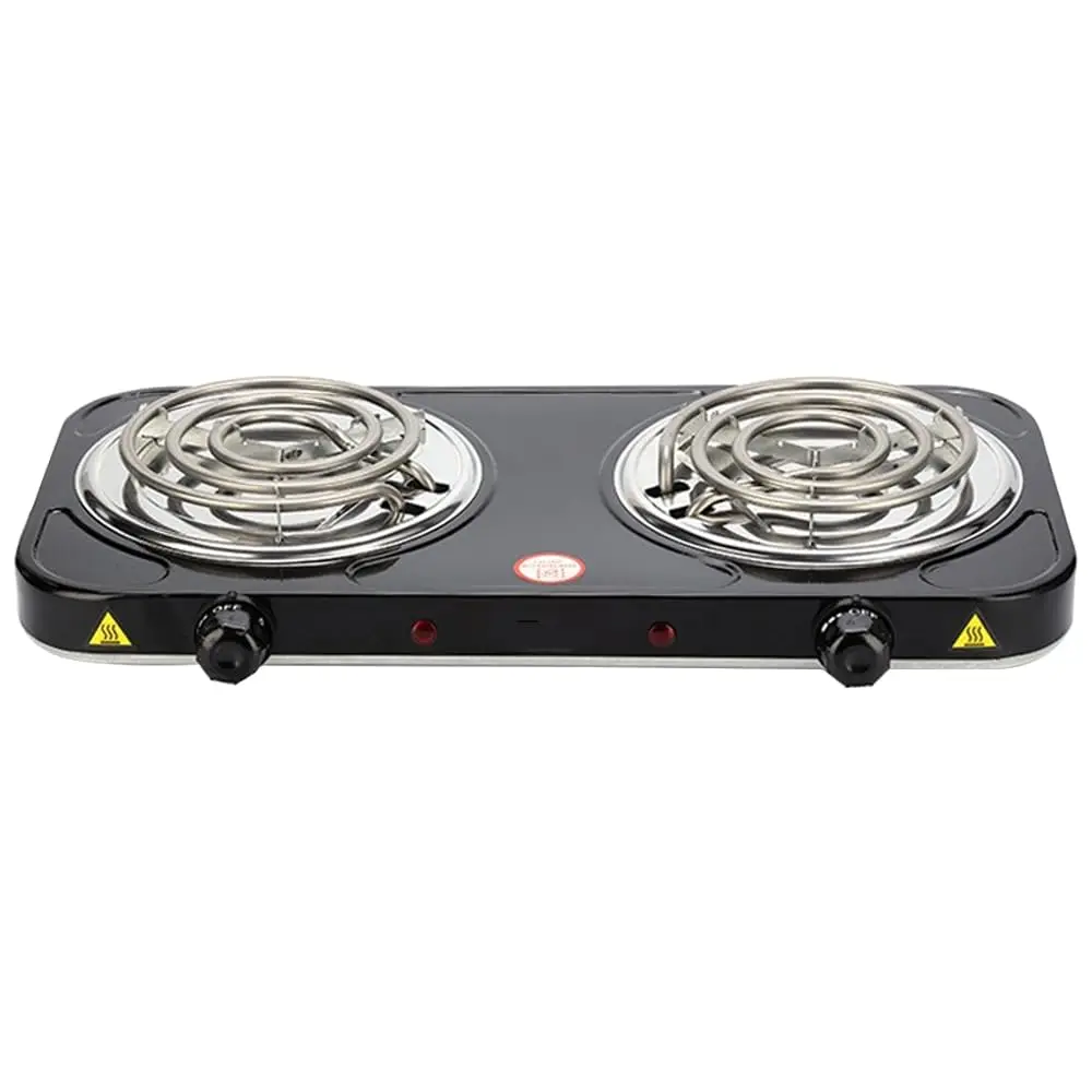 Double burner 2 spiral coil Buy High Quality Durable Using Various Cooking Hot Plate Electric Stove Electric Charcoal Burner