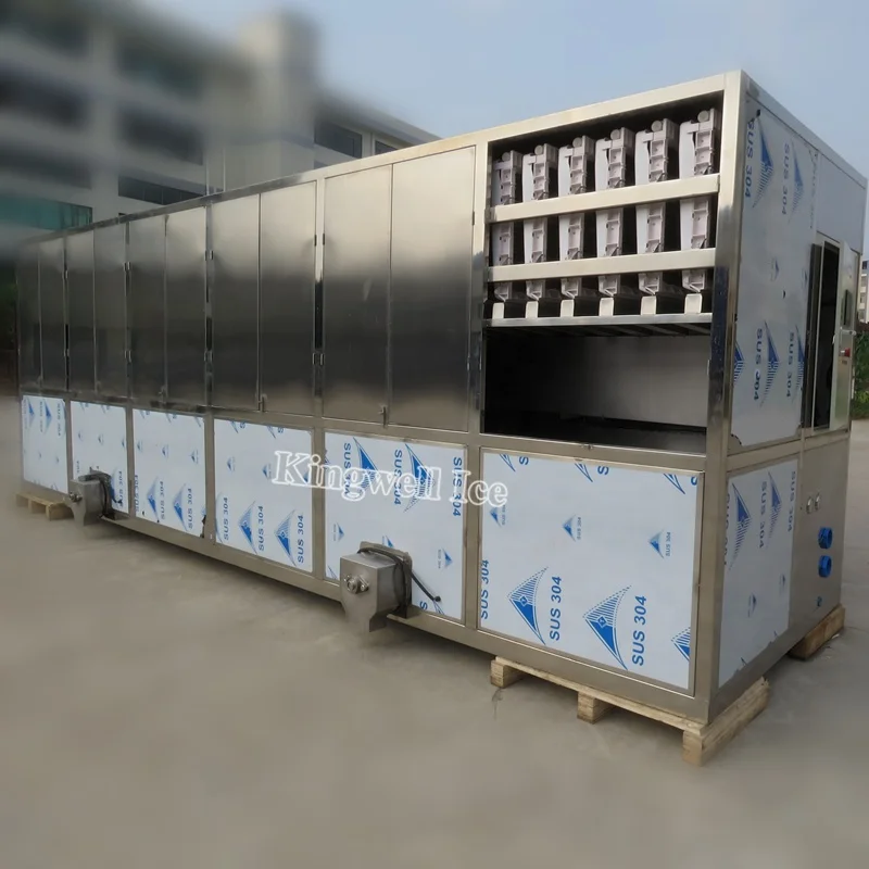 Industrial cube ice maker 1 ton to 20 ton cube ice machine China factory direct sale