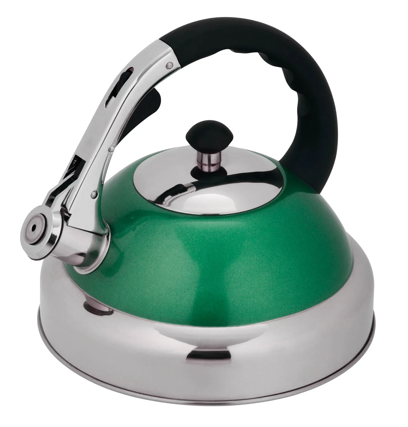 Gas Metal Silver Stovetop Induction Modern Tea Kettle Stove Top Stainless Steel Whistling Water Kettles