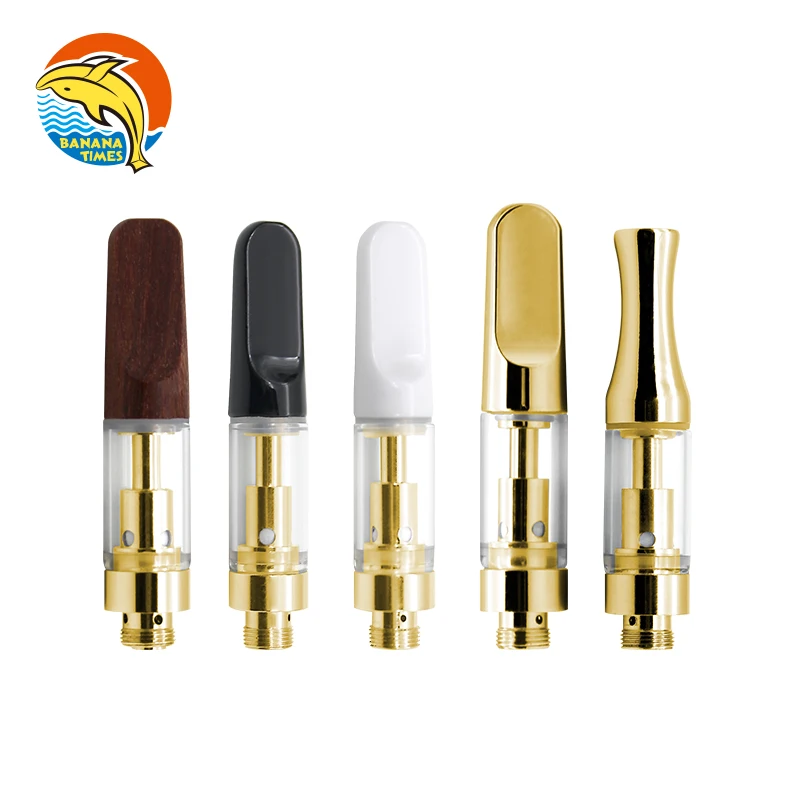 Canada best selling 10.5mm ceramic metal tip 510 cartridge vape 0.5ml 1ml vaporizer-cartridge-empty