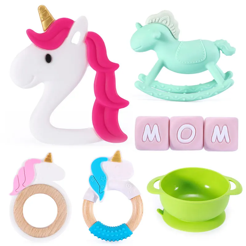 Sample Free Silicone Teether, BPA Free Silicone Baby Teething Toys