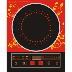 2200W 220V blue lighting  induction cooker 12