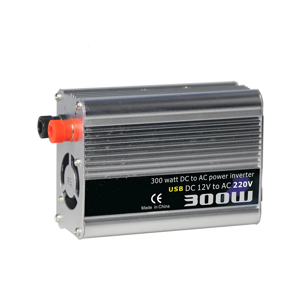 Popular Selling 300W 12V to 24V Car DC to AC Inverter Vehicle Power Inverter 50/60hz with USB Port