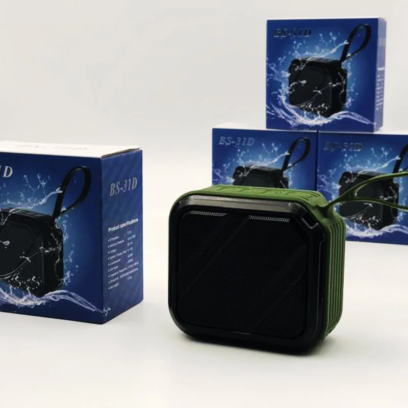 IPX7 водонепроницаемый сабвуфер портативный наружный bluetooth динамик умный компьютер Студия