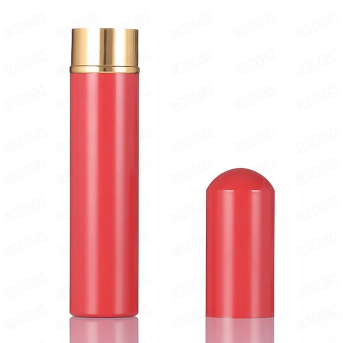 Оптовая продажа, изготовленная на заказ алюминиевая трубка для сигар с крышкой