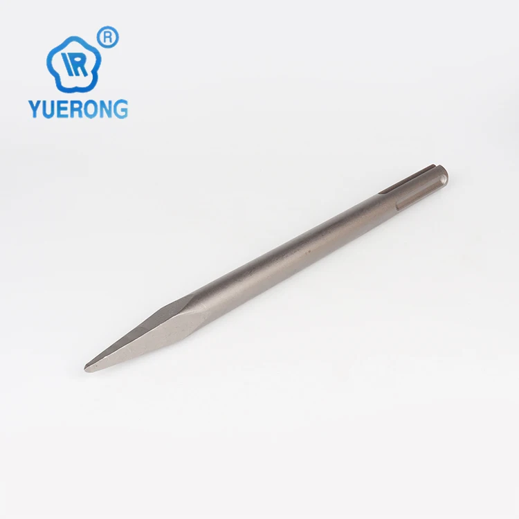 40Cr steel sds plus and sds max hex shank carbide stone chisel jack hammer chisel rock breaker chisel