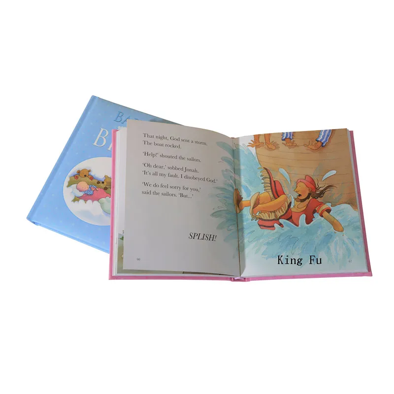 Custom Children Picture Books Printing Company Factory Hardcover Bible Printing Book printer