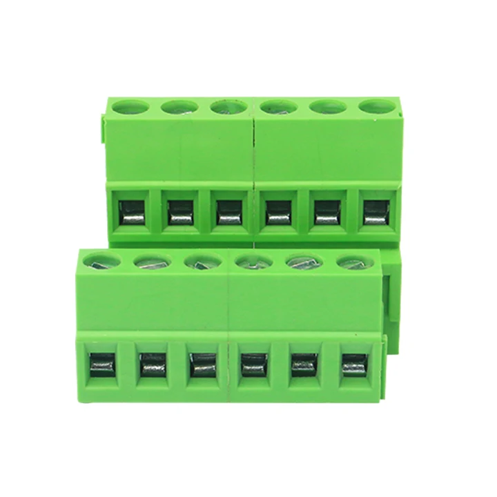 WANHAI Double level electronic components pcb terminal block pitch 5.08mm