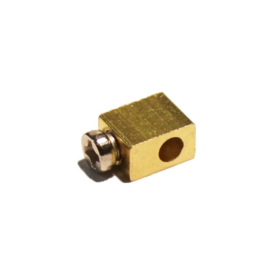 Brass terminal  screw brass pcb terminal screw assembly brass  terminal