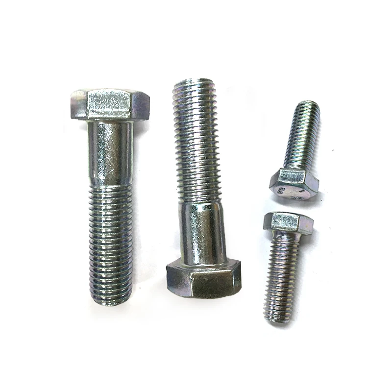 304 Stainless Steel Head Thick Rod Hex Bolt External Hexagon Half Thread Bolts