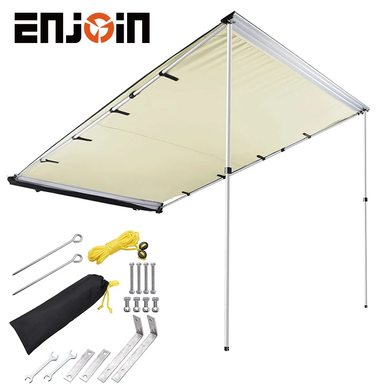 ENJOIN High Quality SUV Customized Retractable Camping RooftopTent Car Roof Side Awning For Camping