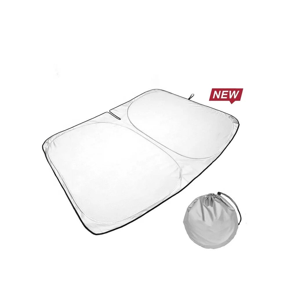TESLA front car sunshade folding 240T double layers front sunshade with good quality