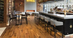 Solid oak wood modern design hotel restaurant furniture wooden table chairs