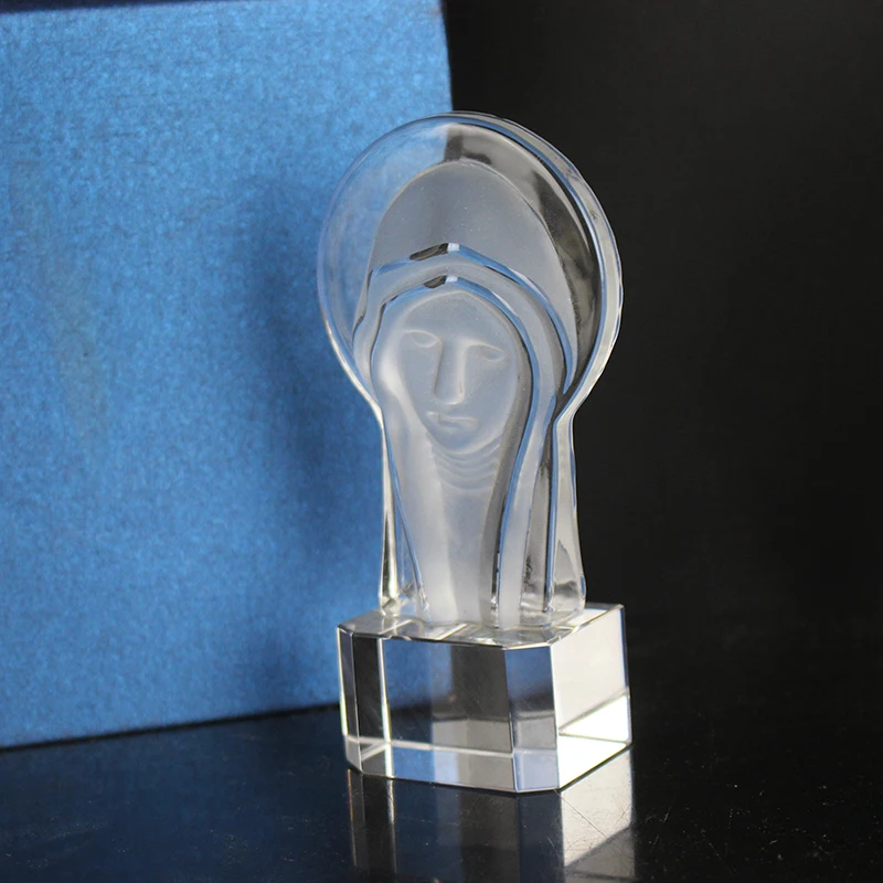 The Most Popular Church and Religious gifts Crystal 3D Virgin Mary Statue