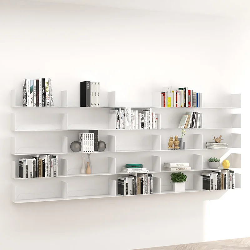 Amazon Top Sale Nordic Metal Multifunction Wall Mount Floating Shelves Living Room Furniture