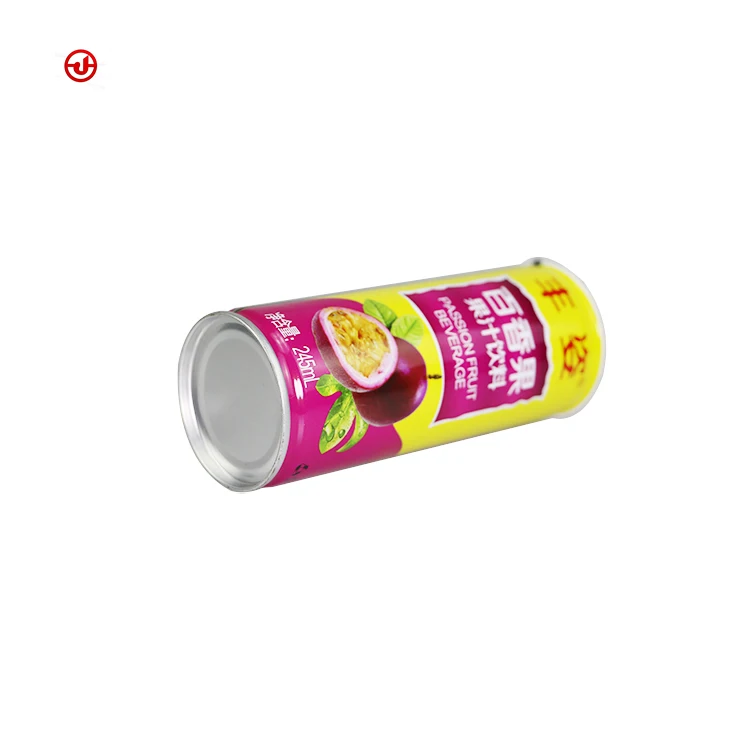 Wholesale Hight Quality Empty Fruit Can 200D 245ml Empty Metal Food Tin Cans